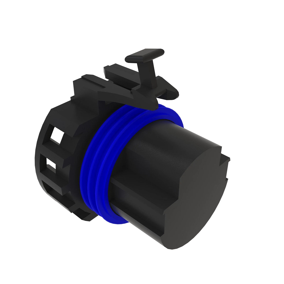 John Deere 57M7538: Black External Electrical Connector Housing