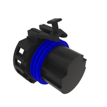 John Deere 57M7538: Black External Electrical Connector Housing