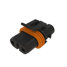 John Deere 57M7552: Black External Electrical Connector Assembly, 2 Cavities