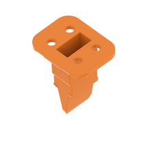 John Deere 57M7618: Orange Electrical Connector Assembly, 4 Cavities