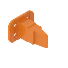 John Deere 57M7618:  Orange Electrical Connector Assembly, 4 Cavities