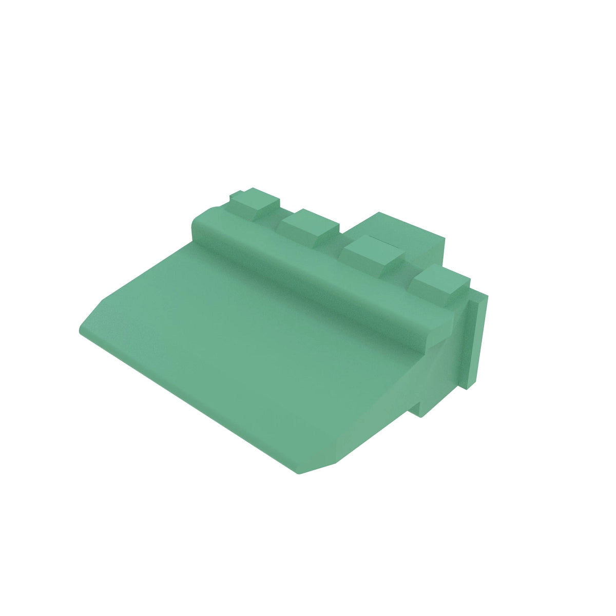 John Deere 57M7680: Orange Electrical Connector Terminal, 8 Cavities
