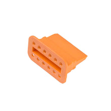 John Deere 57M7681: Orange Electrical Connector Terminal, 12 Cavities