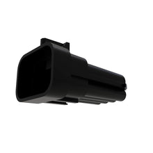 John Deere 57M7697:  Black Internal Electrical Connector Assembly, 7 Cavities