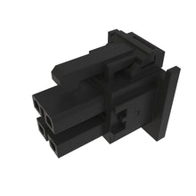 John Deere 57M7712: Black External Electrical Connector, 4 Cavities