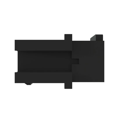 John Deere 57M7713: Black Internal Electrical Connector Assembly, 4 Cavities