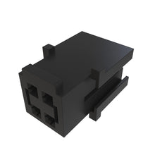 John Deere 57M7713: Black Internal Electrical Connector Assembly, 4 Cavities