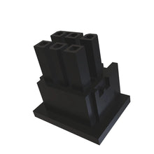 John Deere 57M7719: Black 6 Way Electrical Connector Assembly