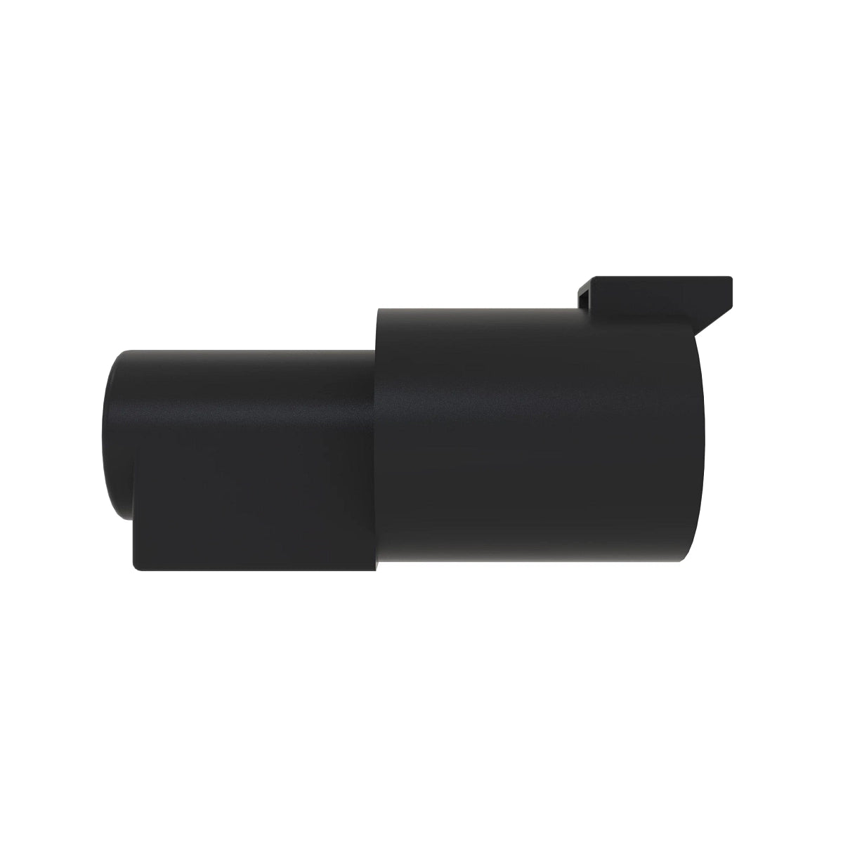 John Deere 57M7758: Black External Electrical Connector Terminal, 1 Cavities