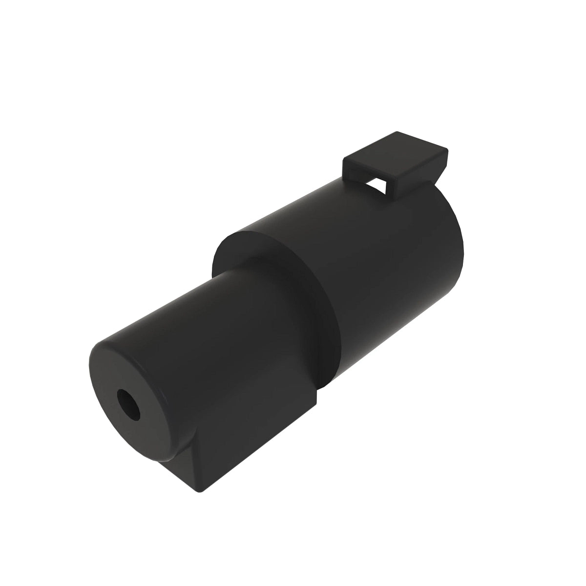John Deere 57M7758: Black External Electrical Connector Terminal, 1 Cavities