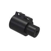 John Deere 57M7759: Black Internal Electrical Connector, 1 Cavity
