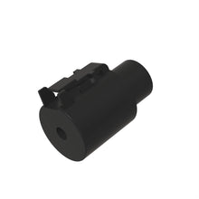 John Deere 57M7759:  Black Internal Electrical Connector, 1 Cavity