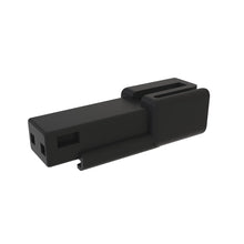 John Deere 57M7784: Black Internal Electrical Connector, 2 Cavities