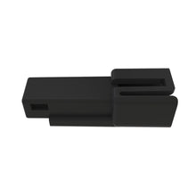 John Deere 57M7784: Black Internal Electrical Connector, 2 Cavities
