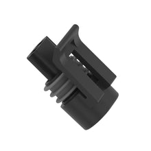 John Deere 57M7813: Medium Gray External Electrical Connector Housing, 2 Cavities