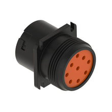 John Deere 57M7919: Black External Electrical Connector Housing, 9 Cavities