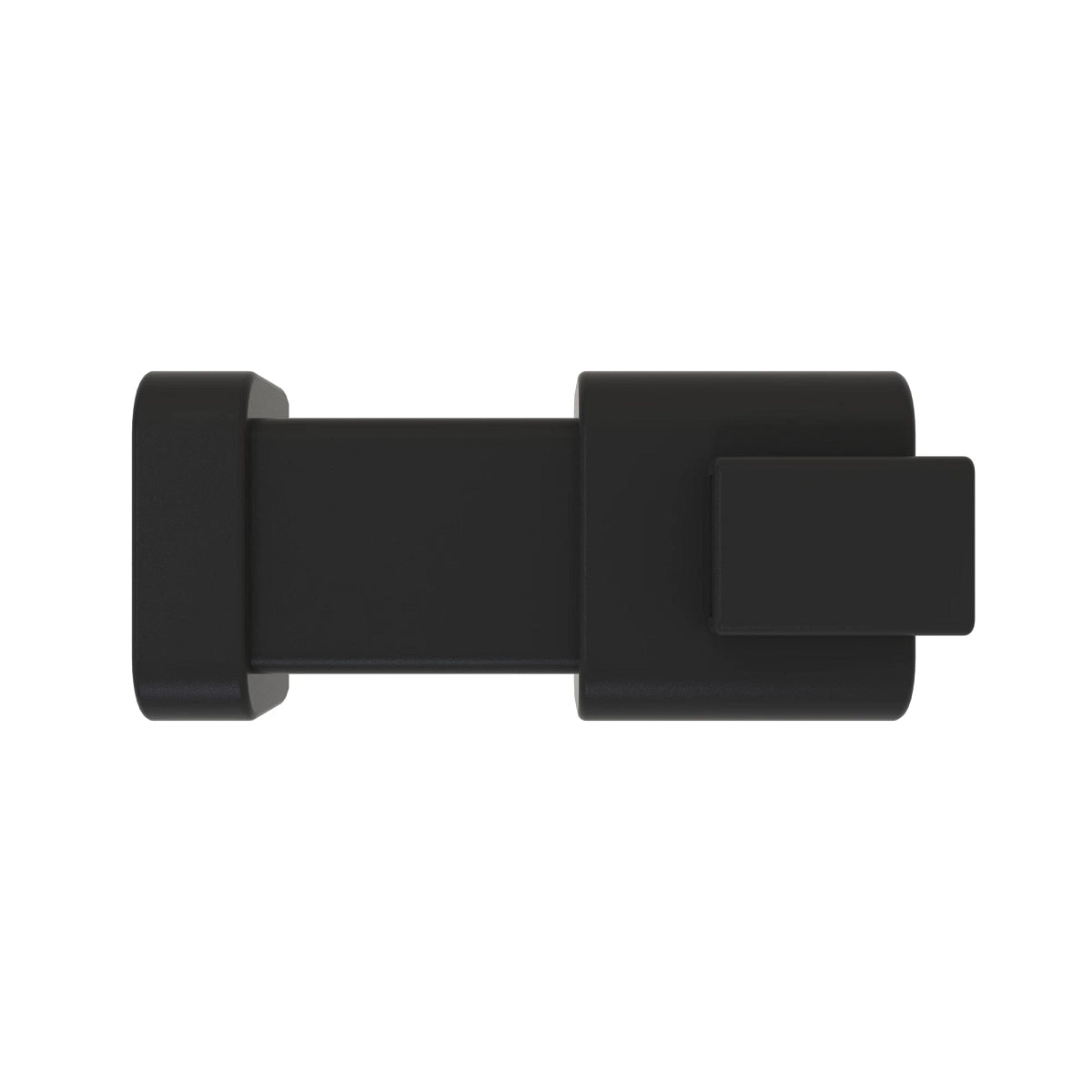 John Deere 57M8017: Black External Electrical Connector Housing, 4 Cavities