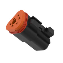 John Deere 57M8018: Black Internal Electrical Connector Assembly, 3 Cavities