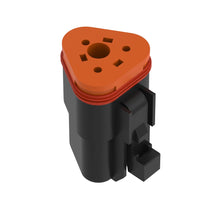 John Deere 57M8018: Black Internal Electrical Connector Assembly, 3 Cavities