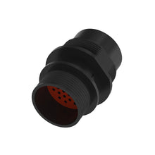 John Deere 57M8037: Black External Electrical Connector Housing, 31 Cavities