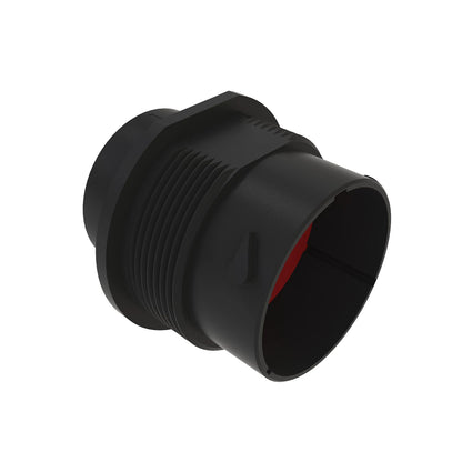 John Deere 57M8173: Black External Electrical Connector Housing, 14 Cavities