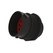 John Deere 57M8173: Black External Electrical Connector Housing, 14 Cavities