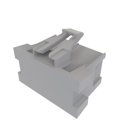 John Deere 57M8272: Gray External Electrical Connector Housing, 8 Cavities