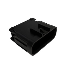 John Deere 57M8281: Black Internal Electrical Connector Housing, 16 Cavities