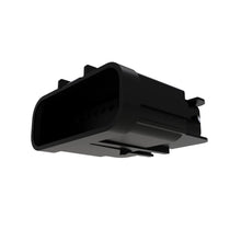John Deere 57M8281:  Black Internal Electrical Connector Housing, 16 Cavities