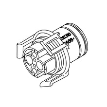 John Deere 57M8593:  Electrical Connector Terminal