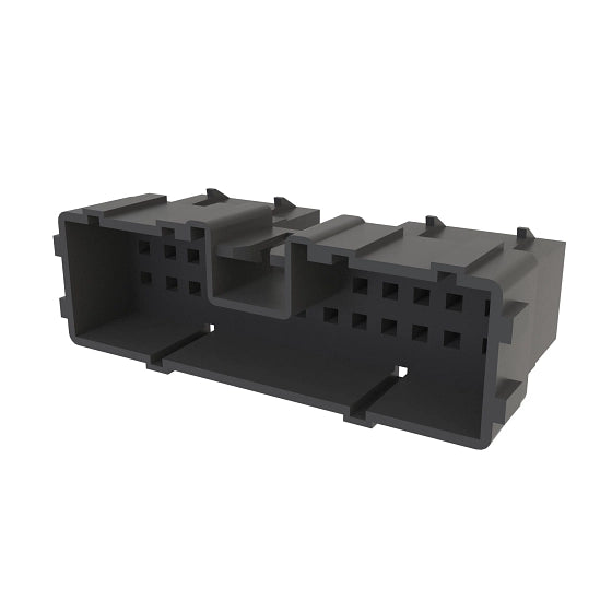 John Deere 57M8857: Black Electrical Connector Housing, Cavities 23