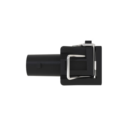 John Deere 57M8918: Black External Electrical Connector Housing, 1 Cavities