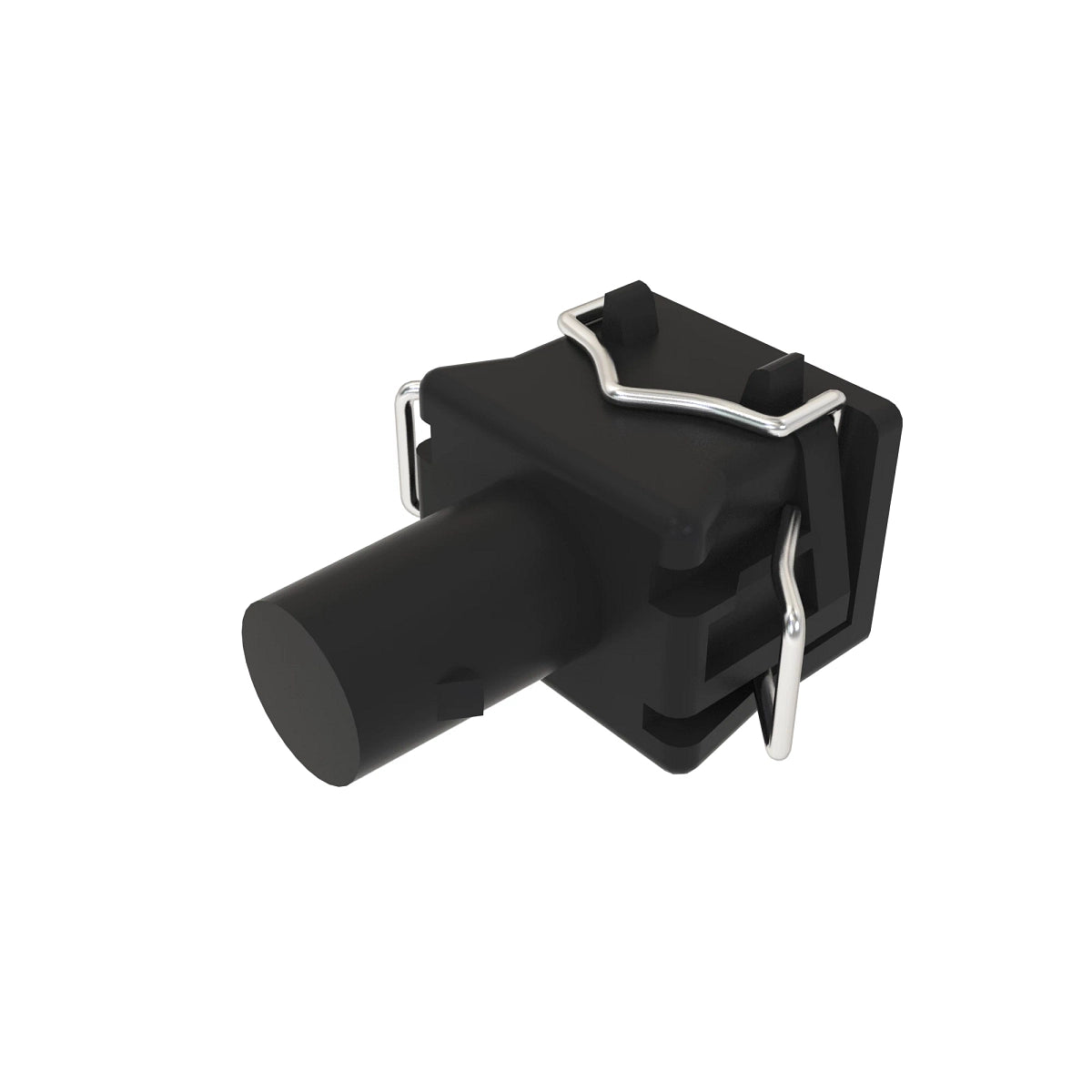 John Deere 57M8918: Black External Electrical Connector Housing, 1 Cavities