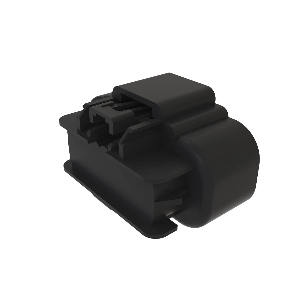 John Deere 57M8920: Black External Electrical Connector Housing, Cavities 14