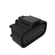 John Deere 57M8920: Black External Electrical Connector Housing, Cavities 14