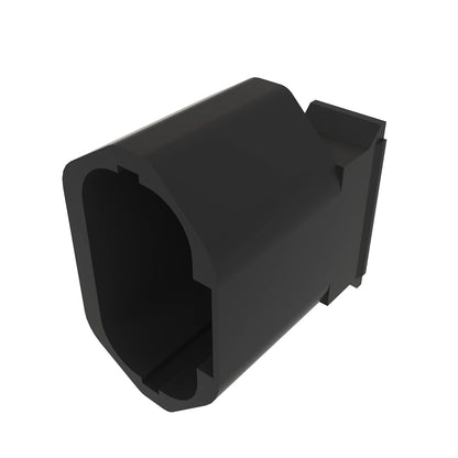 John Deere 57M8928: Black Internal Electrical Connector Housing, 3 Cavities