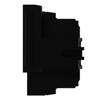 John Deere 57M8934: Black Internal Electrical Connector Housing, 3 Cavities