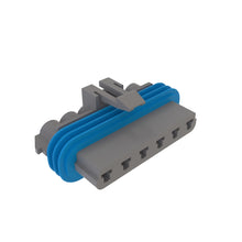 John Deere 57M9406: Black External Electrical Connector, 6 Cavities
