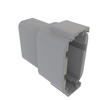 John Deere 57M9575: Gray Electrical Connector Housing, 12 Cavities
