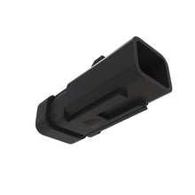 John Deere 57M9730:  Red Electrical Connector Housing, 2 Cavities