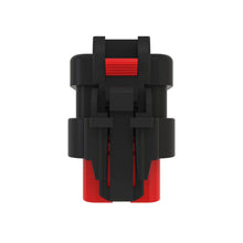 John Deere 57M9742: Red Electrical Connector Housing, 4 Cavities