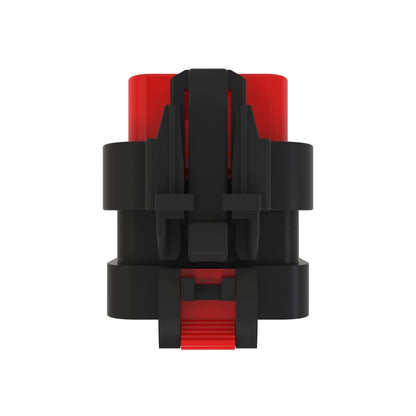 John Deere 57M9756: Red Electrical Connector Housing, 8 Cavities