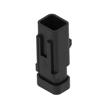 John Deere 57M9776: Red Electrical Connector Housing, 2 Cavities