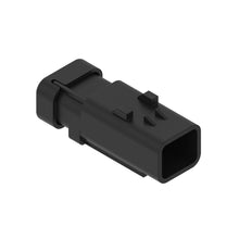 John Deere 57M9776:  Red Electrical Connector Housing, 2 Cavities