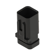 John Deere 57M9790: Gray Electrical Connector Housing, 6 Cavities