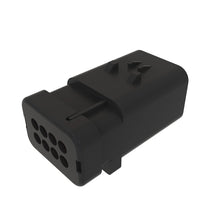 John Deere 57M9796: Red Electrical Connector Housing, 8 Cavities