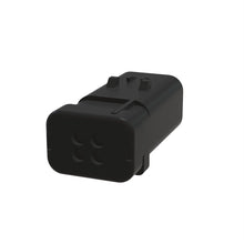 John Deere 57M9823: Yellow Electrical Connector Housing, Cavities 4