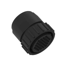 John Deere 57M9833:  Black Electrical Connector Housing, 37 Cavities