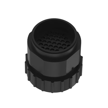 John Deere 57M9833: Black Electrical Connector Housing, 37 Cavities