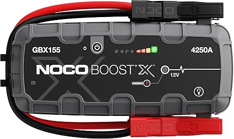 NOCO A-GBX155: UltraSafe Jump Starter, 12V, 4250A